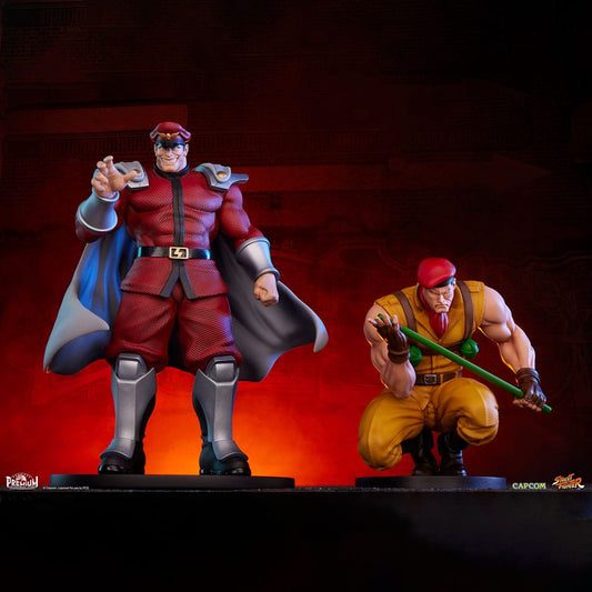 Street Fighter : Statuettes PVC 1/10 M. Bison & Rolento 21 cm