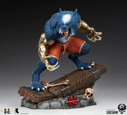Killer Instinct : Statuette 1/4 Sabrewulf (Blanc, Noir et Bleu) 44 cm