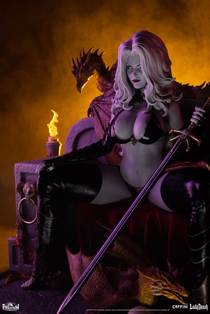 Lady Death Statuette 1/4 36 cm
