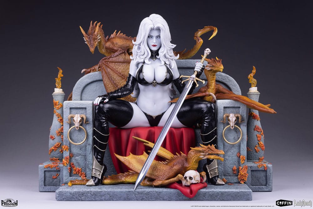 Lady Death Statuette 1/4 36 cm