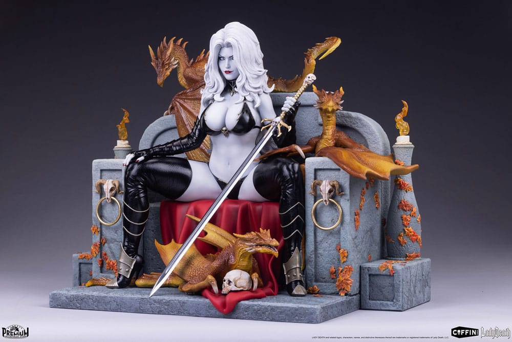 Lady Death Statuette 1/4 36 cm