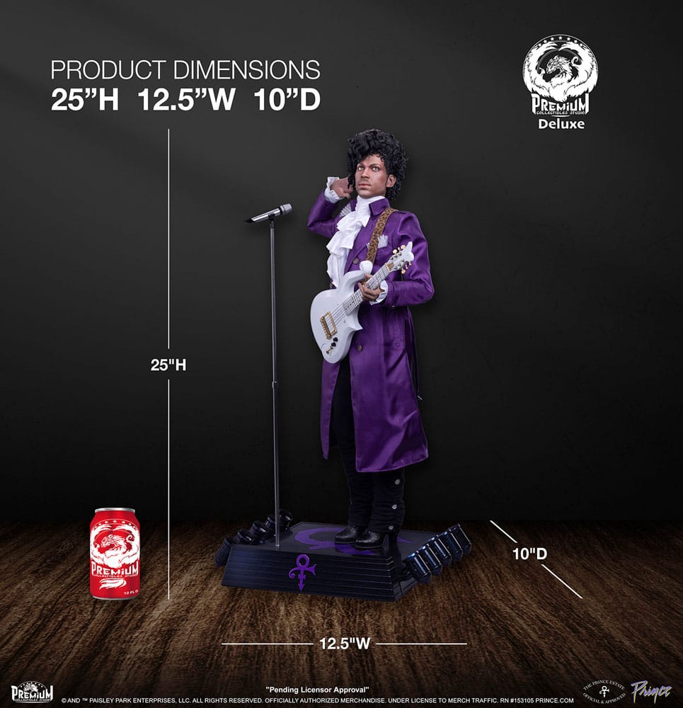 Prince : Statuette 1/3 Purple Rain 63 cm