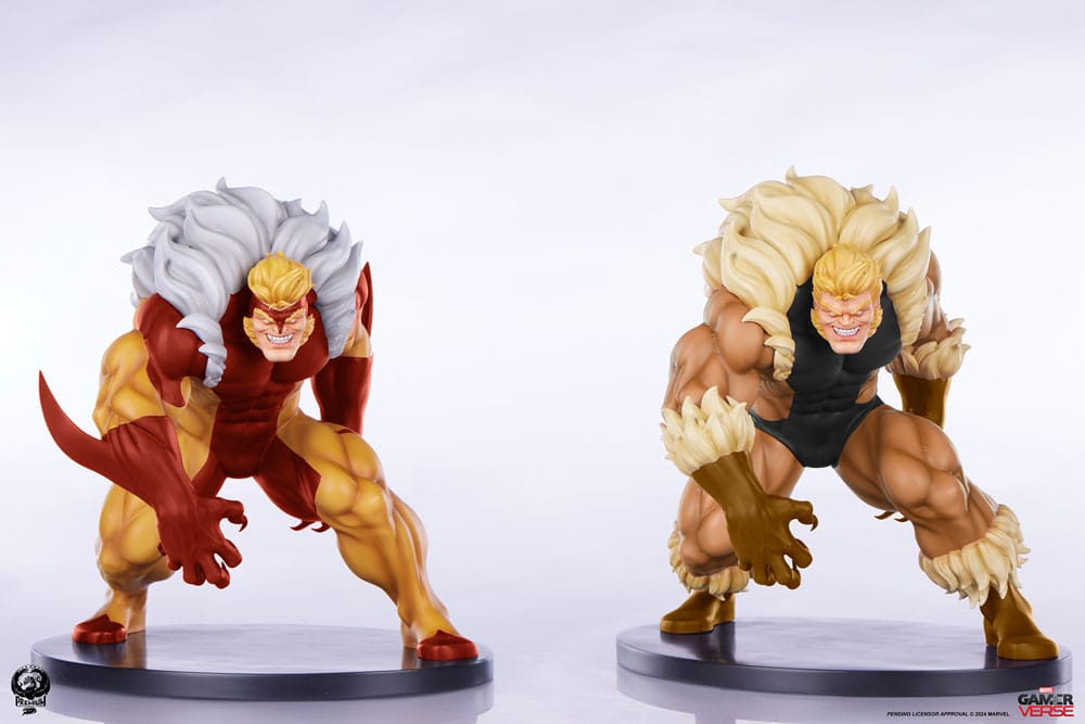 Marvel Gamerverse Classics statuette PVC 1/10 Sabretooth (2 versions) 20 cm