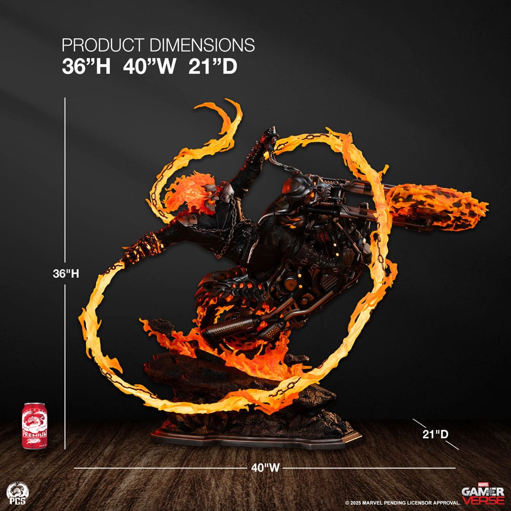 Marvel Gamerverse statuette 1/3 Ghost Rider 91 cm