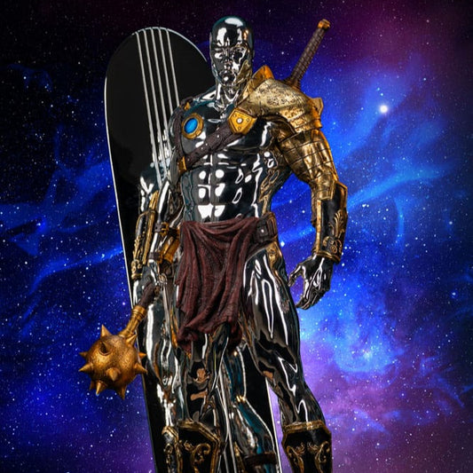 Statuette Marvel Gamerverse 1/3 Le surfer d'argent 77 cm