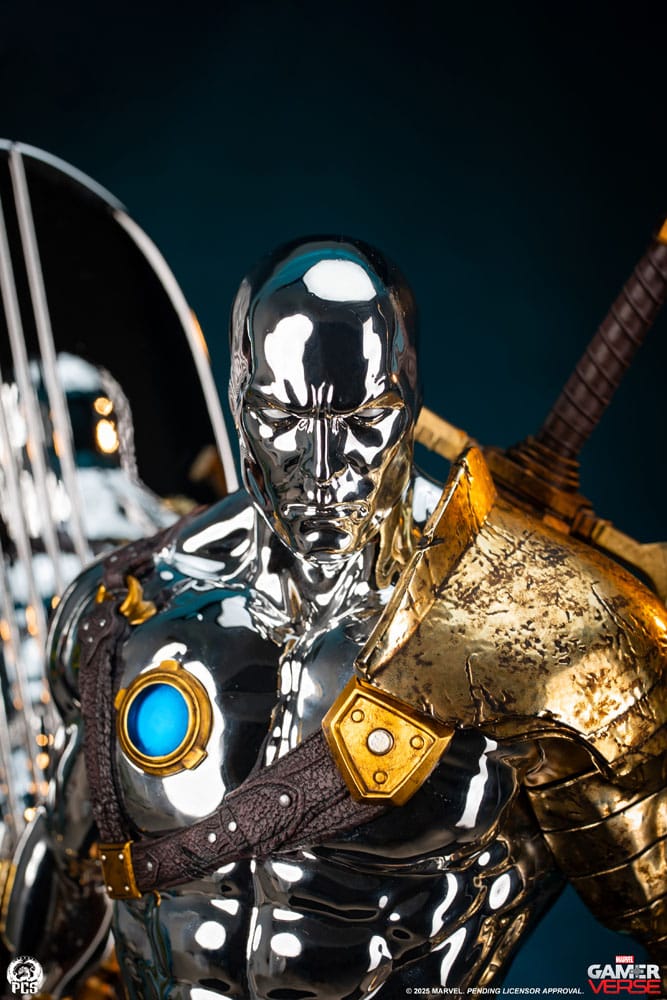 Statuette Marvel Gamerverse 1/3 Le surfer d'argent 77 cm