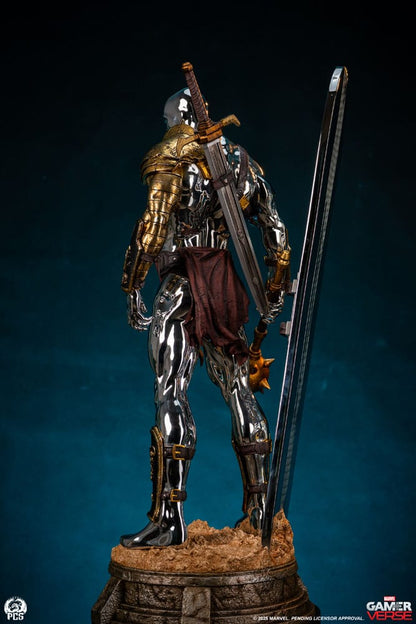 Statuette Marvel Gamerverse 1/3 Le surfer d'argent 77 cm