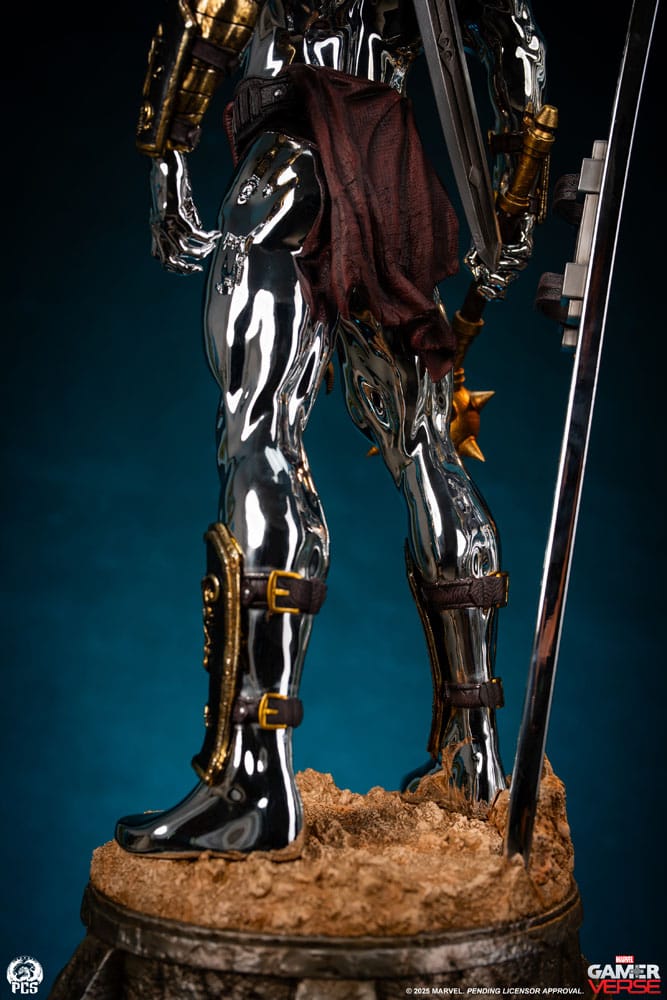 Statuette Marvel Gamerverse 1/3 Le surfer d'argent 77 cm