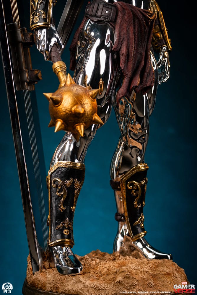 Statuette Marvel Gamerverse 1/3 Le surfer d'argent 77 cm