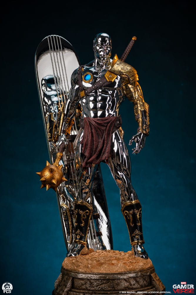 Statuette Marvel Gamerverse 1/3 Le surfer d'argent 77 cm