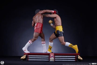 Rocky 3 : L'Œil du tigre diorama 1/4 figurine Rocky Balboa &amp; Apollo Creed 48 cm