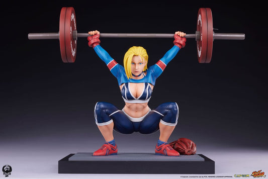 Street Fighter statuette Premier Series 1/4 Cammy: Powerlifting SF6 41 cm (3 Versions)