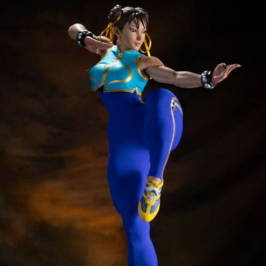 Statuette Street Fighter 1/2 Chun-Li Battle Edition 91 cm