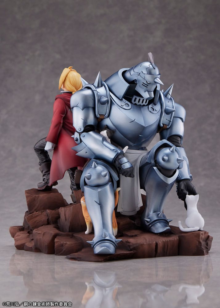 Fullmetal Alchemist: Brotherhood : Statuette Edward Elric & Alphonse Elric 24 cm