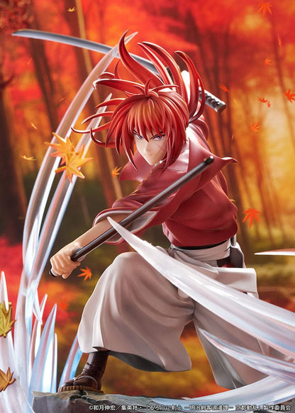 Rurouni Kenshin: Meiji Kenkaku Romantan Kyoto Douran statuette PVC 1/7 Kenshin Himura Souryusen Ver. 27 cm