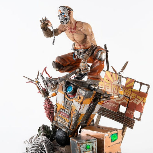 Borderlands 3 statuette 1/6 Psycho & Claptrap Diorama 40 cm