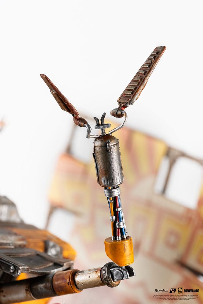 Borderlands 3 statuette 1/6 Psycho & Claptrap Diorama 40 cm