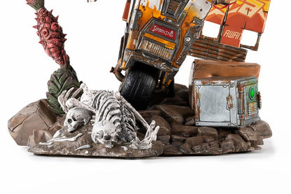 Borderlands 3 statuette 1/6 Psycho & Claptrap Diorama 40 cm