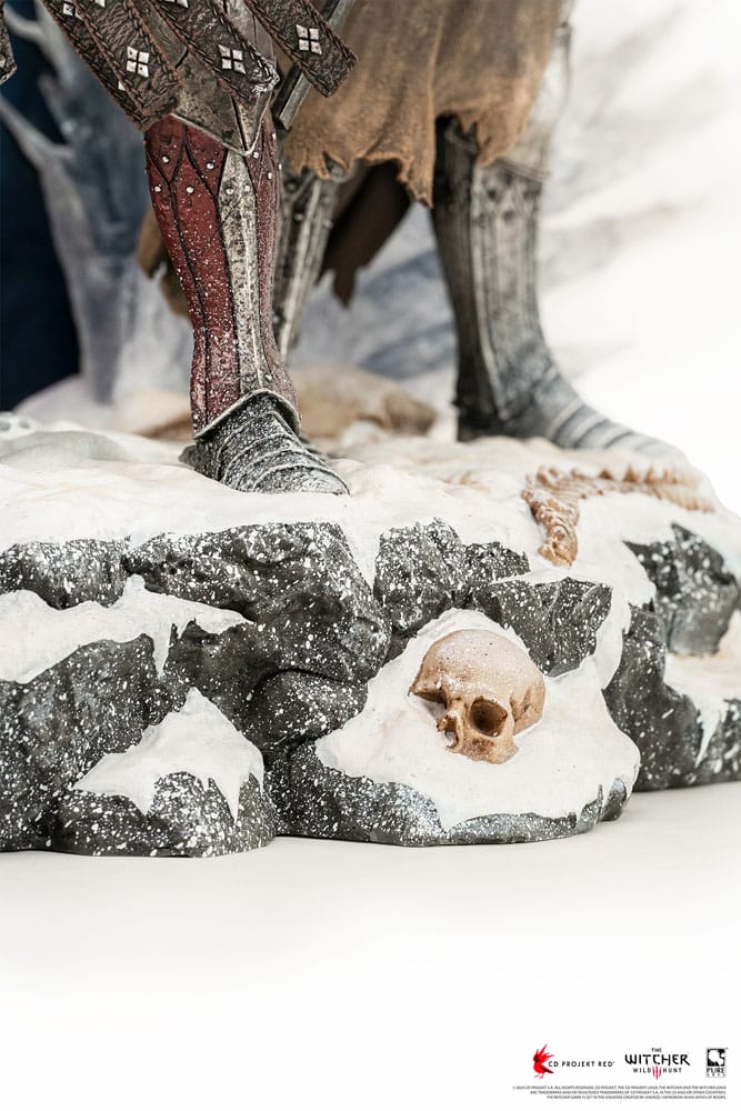 The Witcher 3 statuette 1/6 Wild Hunt Diorama 55 cm