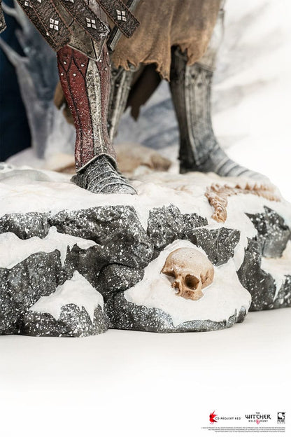 The Witcher 3 statuette 1/6 Wild Hunt Diorama 55 cm