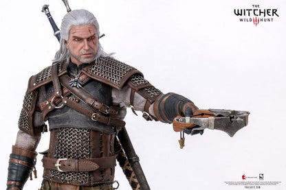 Figurine The Witcher 3 : Wild Hunt 1/6 Geralt de Riv 30 cm
