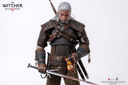 Figurine The Witcher 3 : Wild Hunt 1/6 Geralt de Riv 30 cm