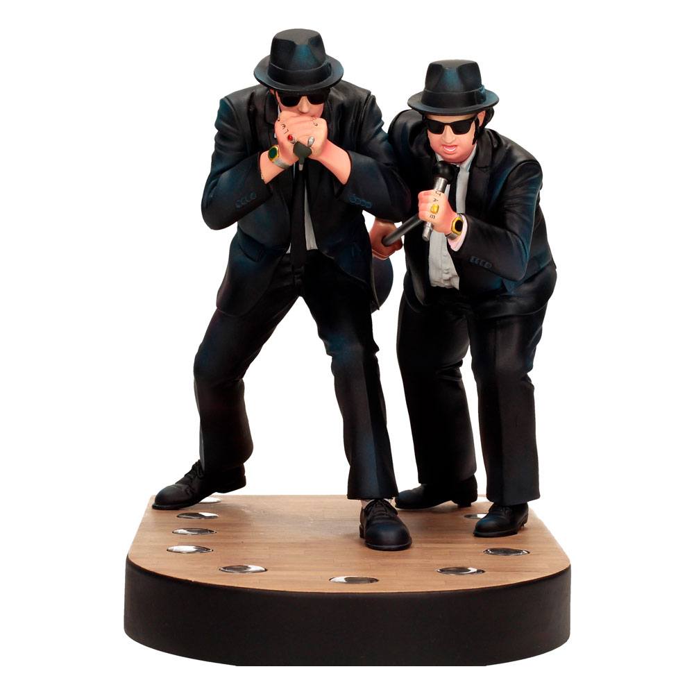 Blues Brothers : Statuette PVC Jake & Elwood sur scène 17 cm