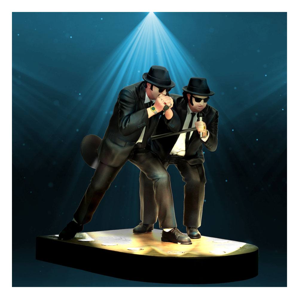Blues Brothers : Statuette PVC Jake & Elwood sur scène 17 cm