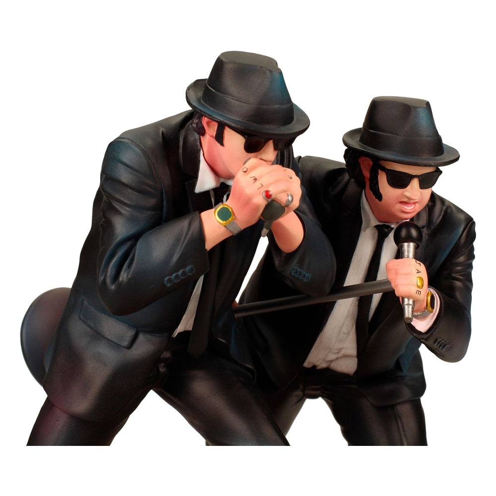 Blues Brothers : Statuette PVC Jake & Elwood sur scène 17 cm