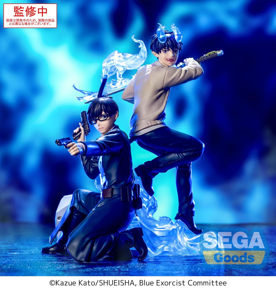 Blue Exorcist Shimane Illuminati Saga statuette PVC Xross Link Yukio Okumura 14 cm