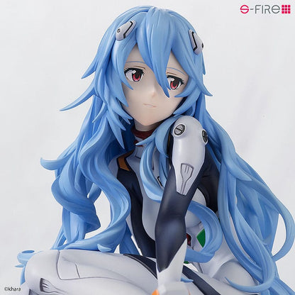 Rebuild of Evangelion statuette PVC 1/7 Rei Ayanami Long Hair Ver. 11 cm