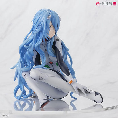 Rebuild of Evangelion statuette PVC 1/7 Rei Ayanami Long Hair Ver. 11 cm
