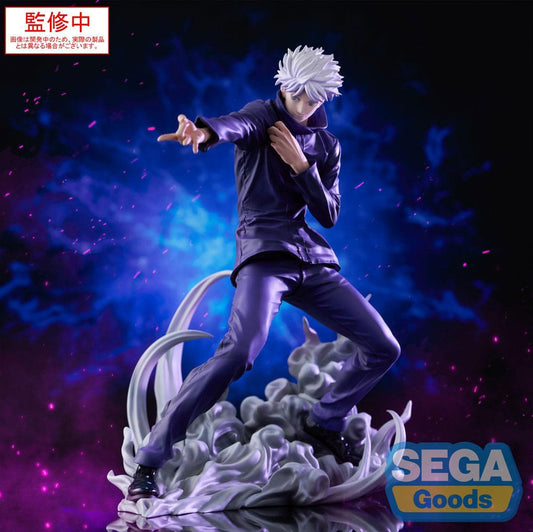 Statuette Jujutsu Kaisen Luminasta PVC Satoru Gojo Creux Violet (Kyoshiki Murasaki) 21 cm