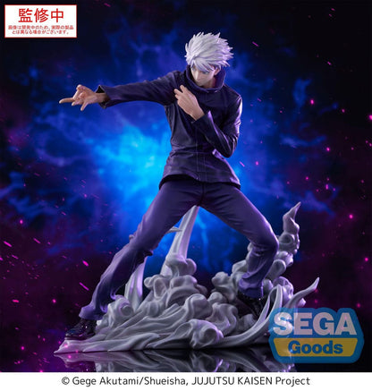 Statuette Jujutsu Kaisen Luminasta PVC Satoru Gojo Creux Violet (Kyoshiki Murasaki) 21 cm