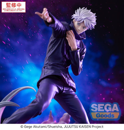 Statuette Jujutsu Kaisen Luminasta PVC Satoru Gojo Creux Violet (Kyoshiki Murasaki) 21 cm