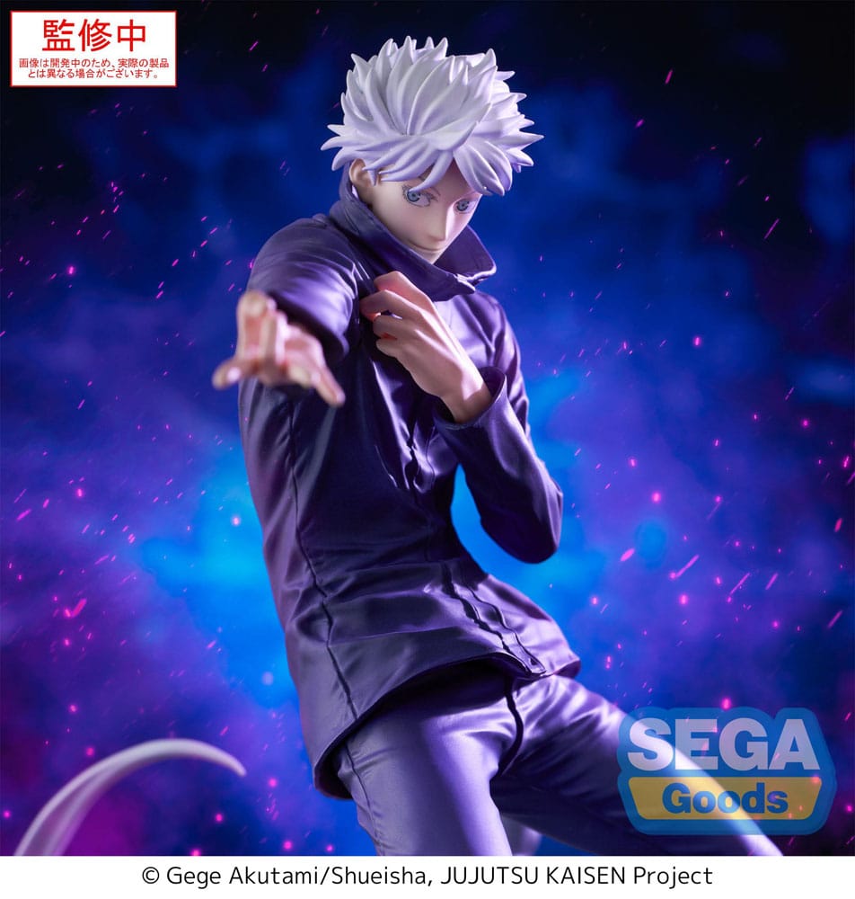 Statuette Jujutsu Kaisen Luminasta PVC Satoru Gojo Creux Violet (Kyoshiki Murasaki) 21 cm