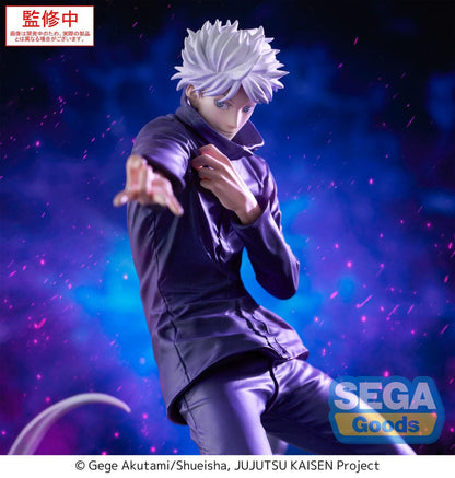 Statuette Jujutsu Kaisen Luminasta PVC Satoru Gojo Creux Violet (Kyoshiki Murasaki) 21 cm