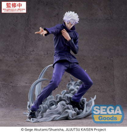 Statuette Jujutsu Kaisen Luminasta PVC Satoru Gojo Creux Violet (Kyoshiki Murasaki) 21 cm