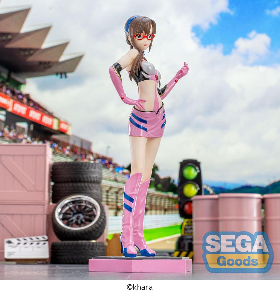 Evangelion statuette Luminasta PVC Evangelion Racing Mari Makinami Illustrious Pit Walk 21 cm