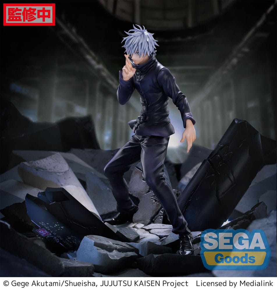 Jujutsu Kaisen statuette Luminasta PVC Figurizm Shibuya Incident Satoru Gojo Unlimited Void 21 cm