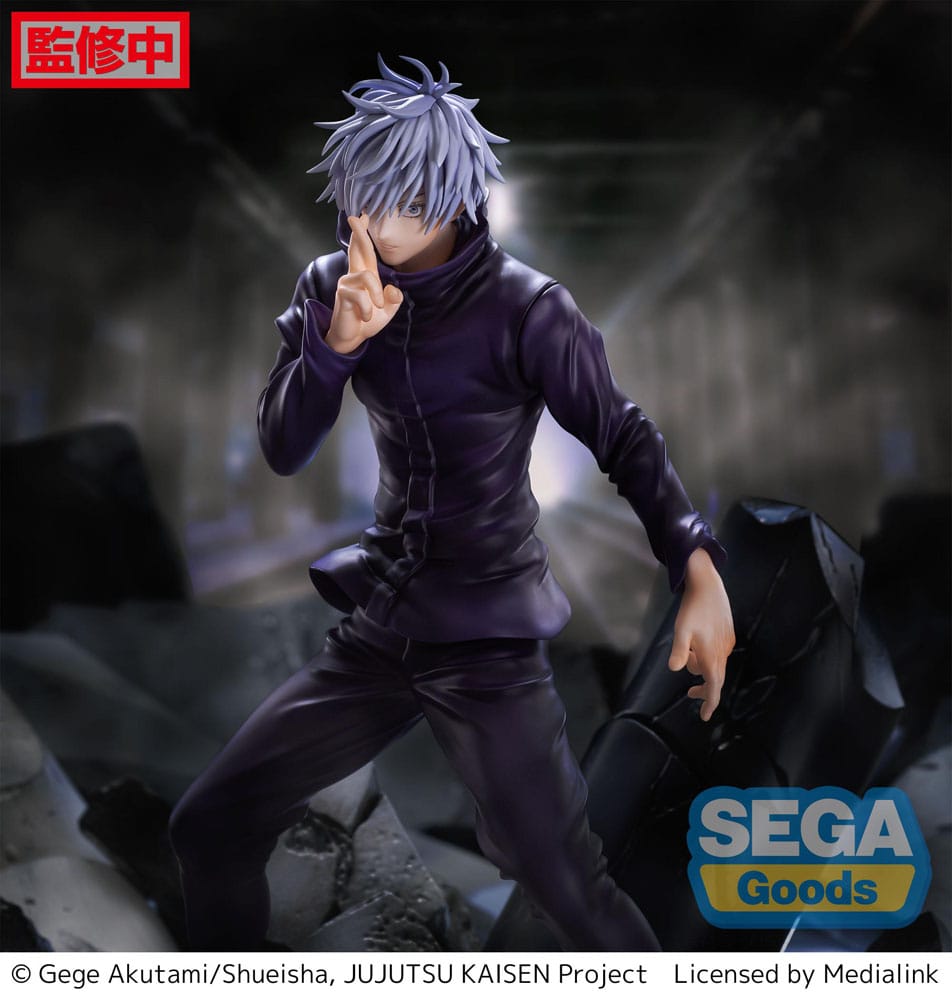 Jujutsu Kaisen statuette Luminasta PVC Figurizm Shibuya Incident Satoru Gojo Unlimited Void 21 cm