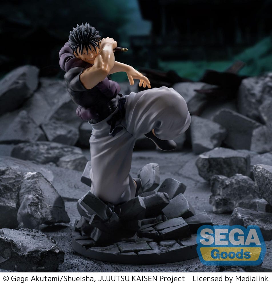 Jujutsu Kaisen Statuette Luminasta PVC Kaigyoku/Gyokusetsu Toji Fushiguro Heavenly Restriction 20 cm
