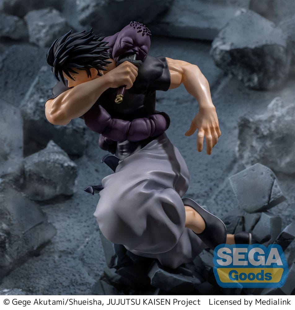 Jujutsu Kaisen Statuette Luminasta PVC Kaigyoku/Gyokusetsu Toji Fushiguro Heavenly Restriction 20 cm