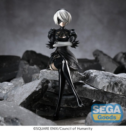 NieR:Automata Ver1.1a statuette PVC PM Perching 2B 13 cm
