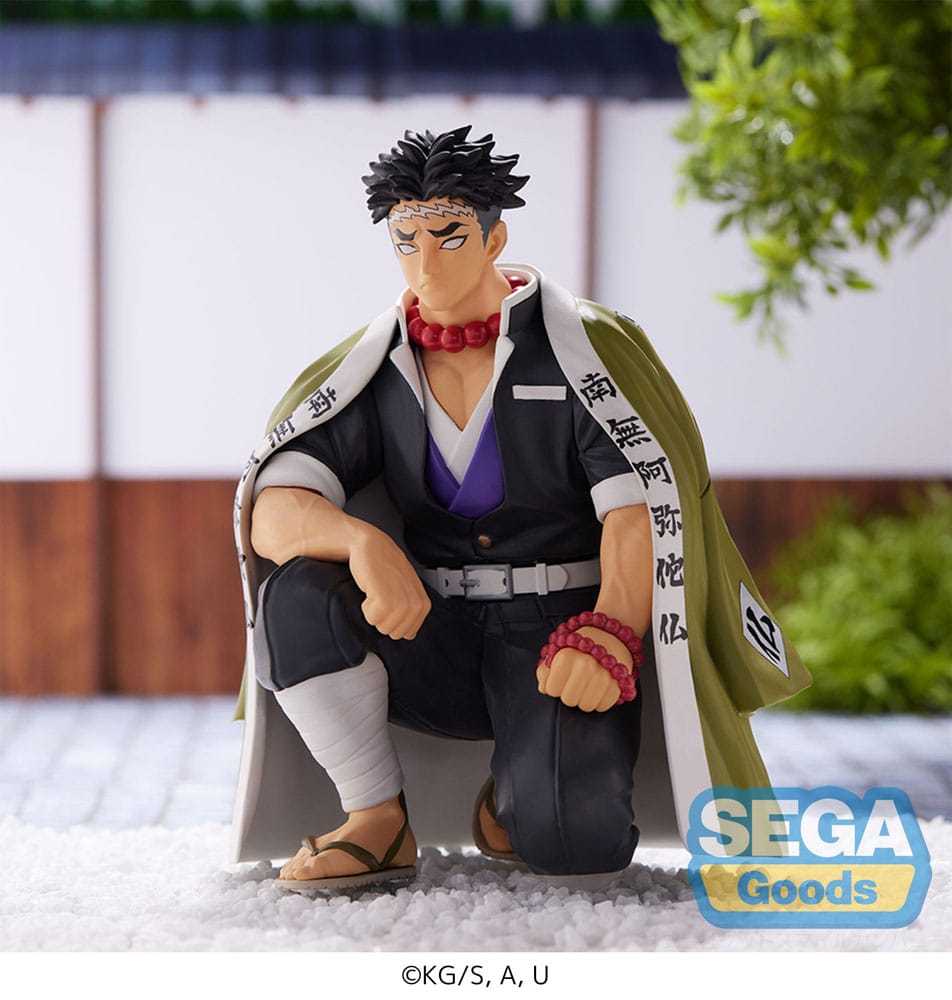 Demon Slayer: Kimetsu no Yaiba statuette PVC PM Perching Gyomei Himejima Hashira Meeting (re-run) 15 cm