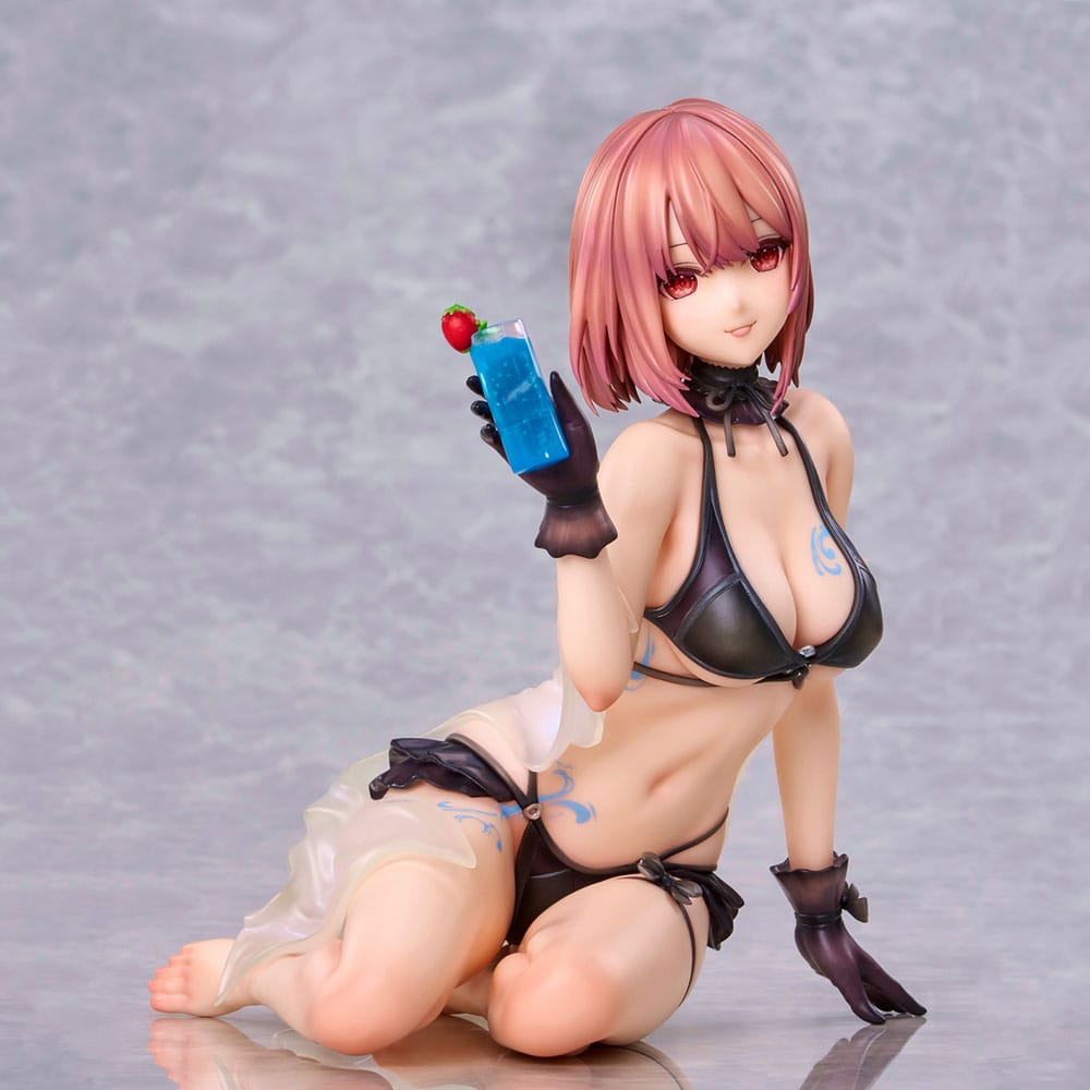 Original Character statuette PVC necömi Illustration One more drink for the vacation 13 cm