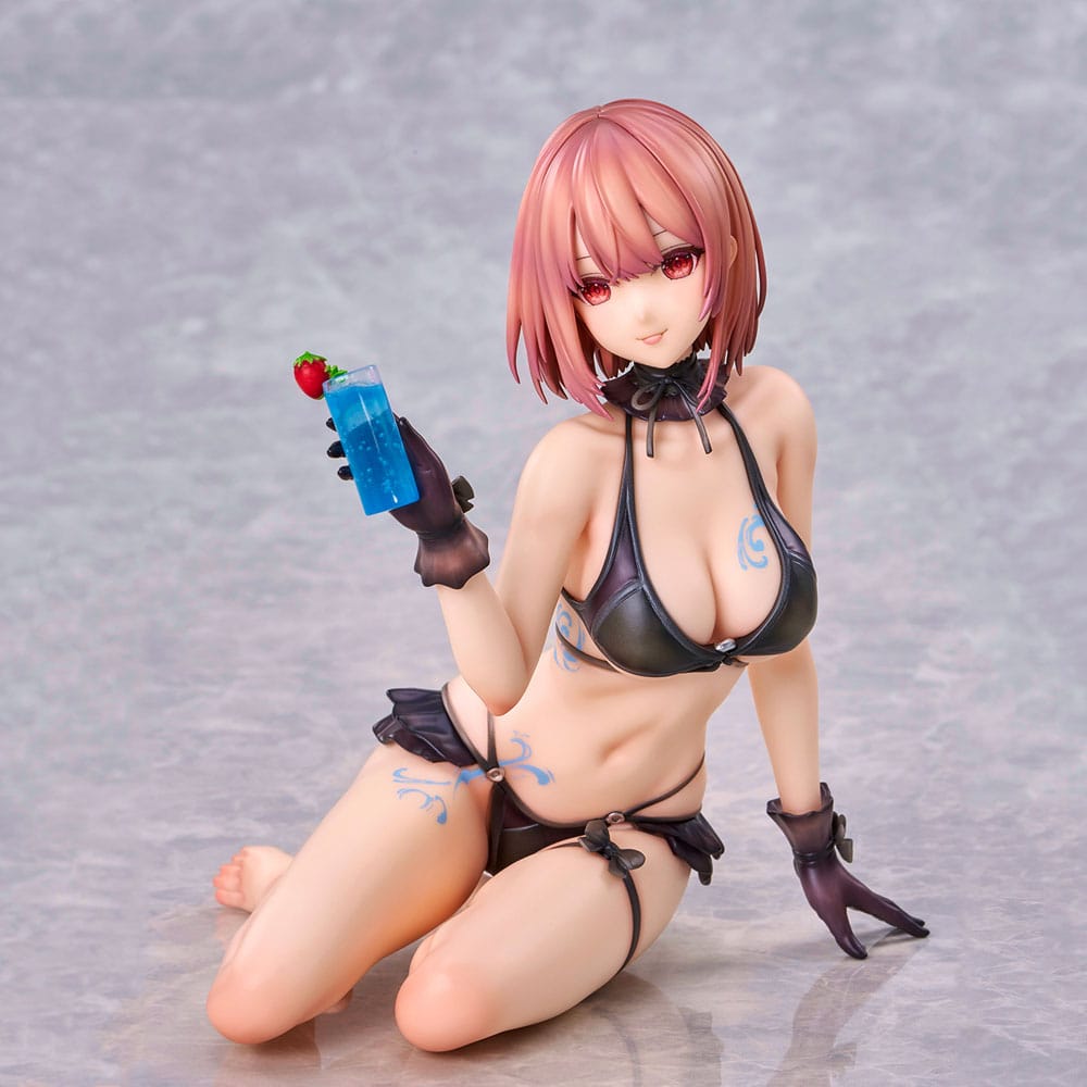 Original Character statuette PVC necömi Illustration One more drink for the vacation 13 cm