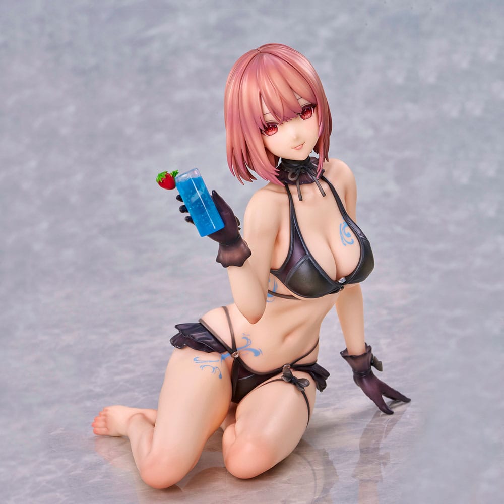 Original Character statuette PVC necömi Illustration One more drink for the vacation 13 cm