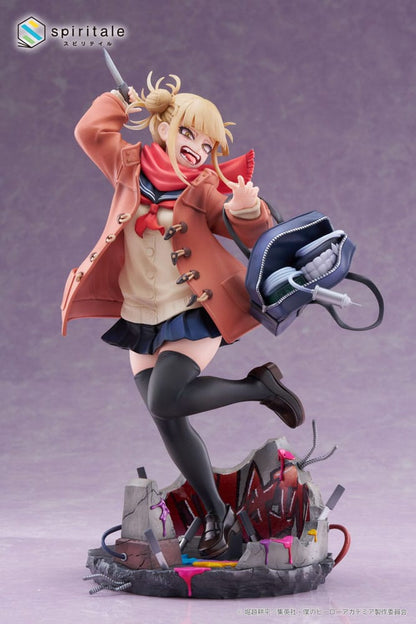 My Hero Academia Senpai statuette PVC 1/7 Himiko Toga Duffel Coat 27 cm