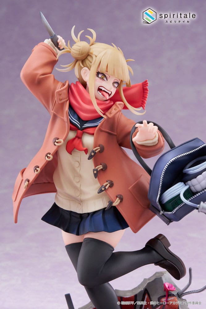 My Hero Academia Senpai statuette PVC 1/7 Himiko Toga Duffel Coat 27 cm